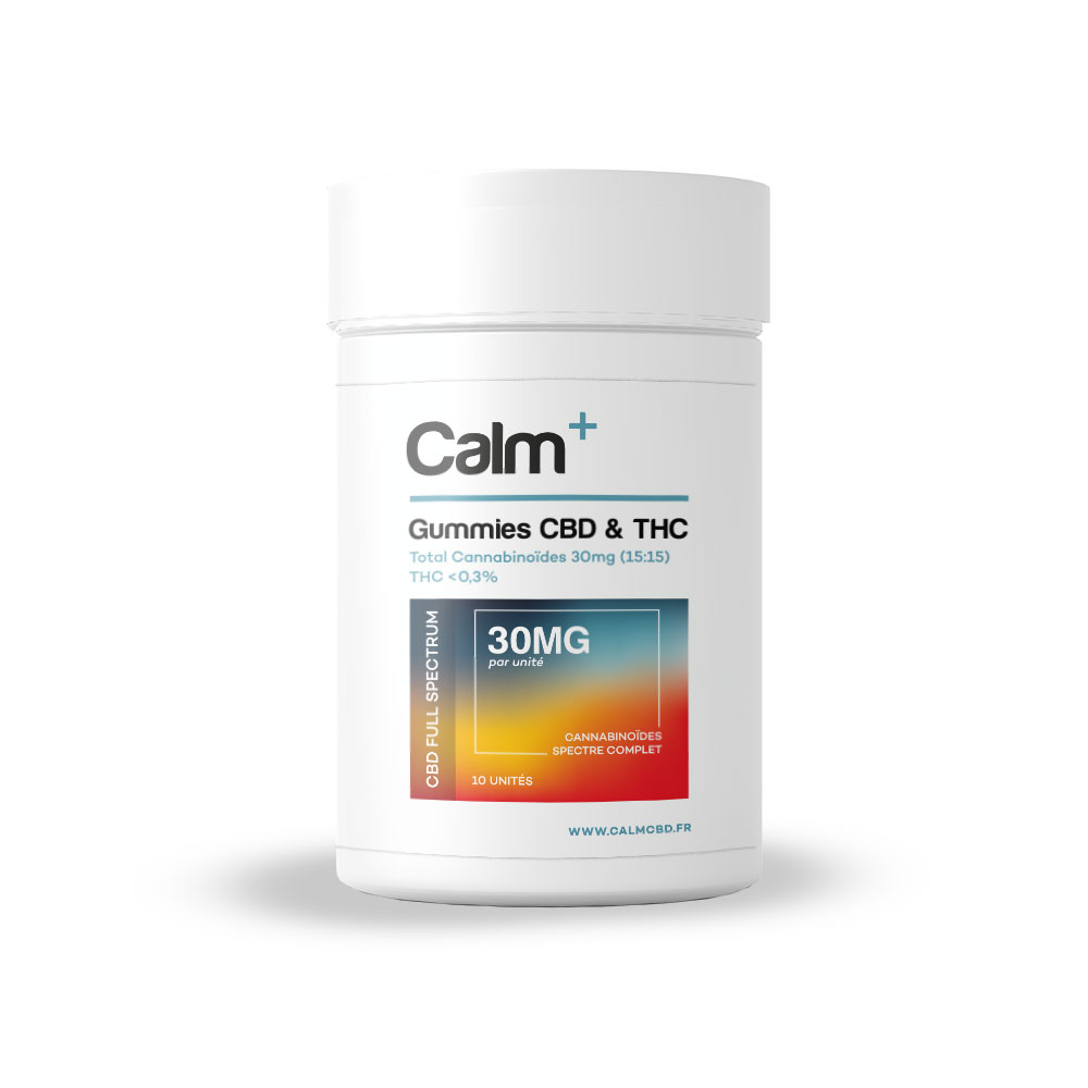 Gummies CBD & THC 15/15 | Calm+