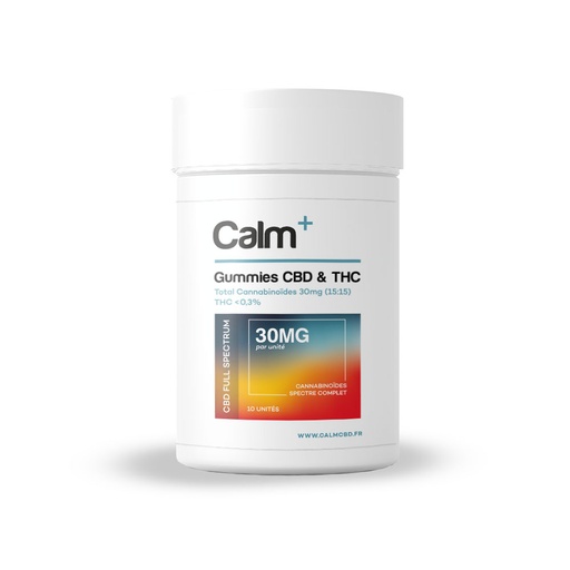 [GC+1515] Gummies CBD & THC 15/15 | Calm+